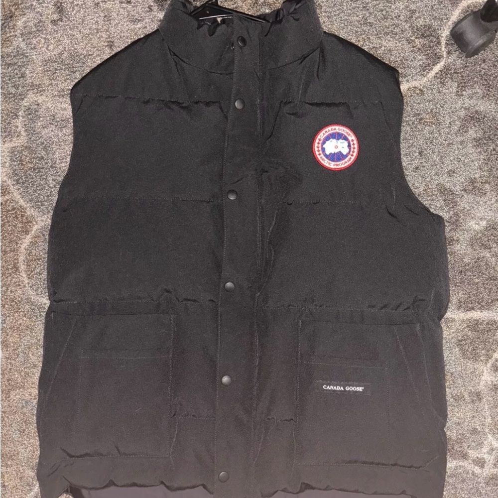 Canada Goose Black Down Vest